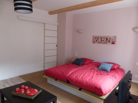 chambre Mont Fuji montagne-attitude