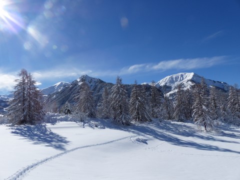 montagne-attitude paysage enneigé